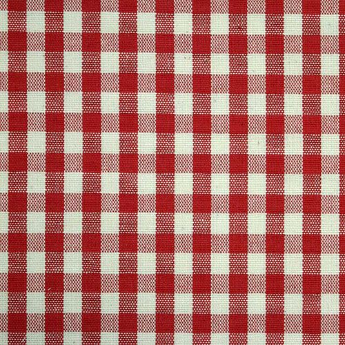 Světle červená metráž - kostky střední