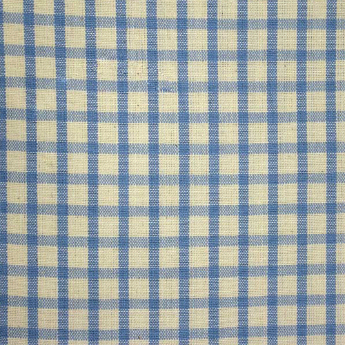 Světle modrá metráž - kostky střední