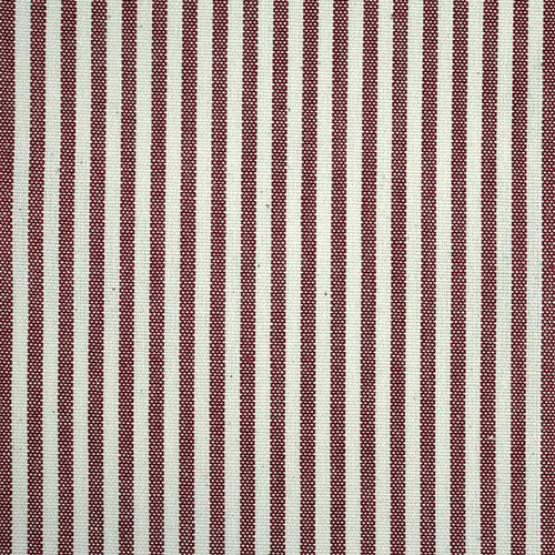 Tmavě červená metráž - pruhy malé