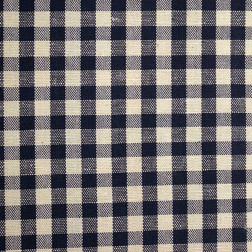 Tmavě modrá metráž - kostky střední