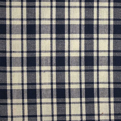 Tmavě modrá metráž - kostky a kostičky