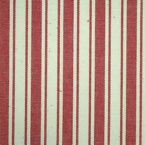 Světle červená metráž - pruhy a proužky