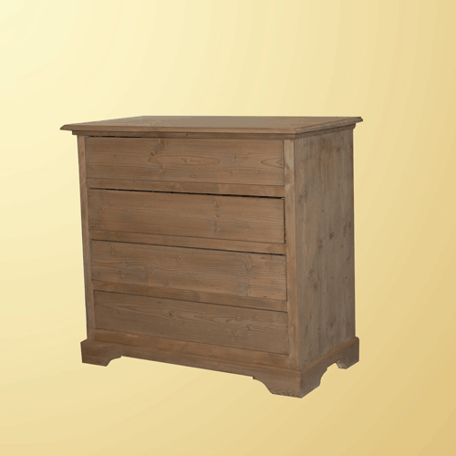 Komoda z masivu se čtyřmi zásuvkami