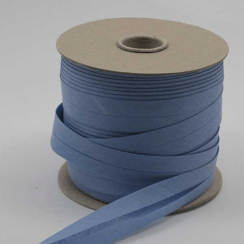 Světle modrá metráž - kostky malé