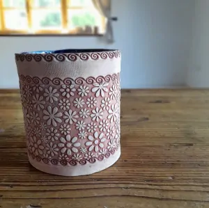 Obal na květináč hnědý II