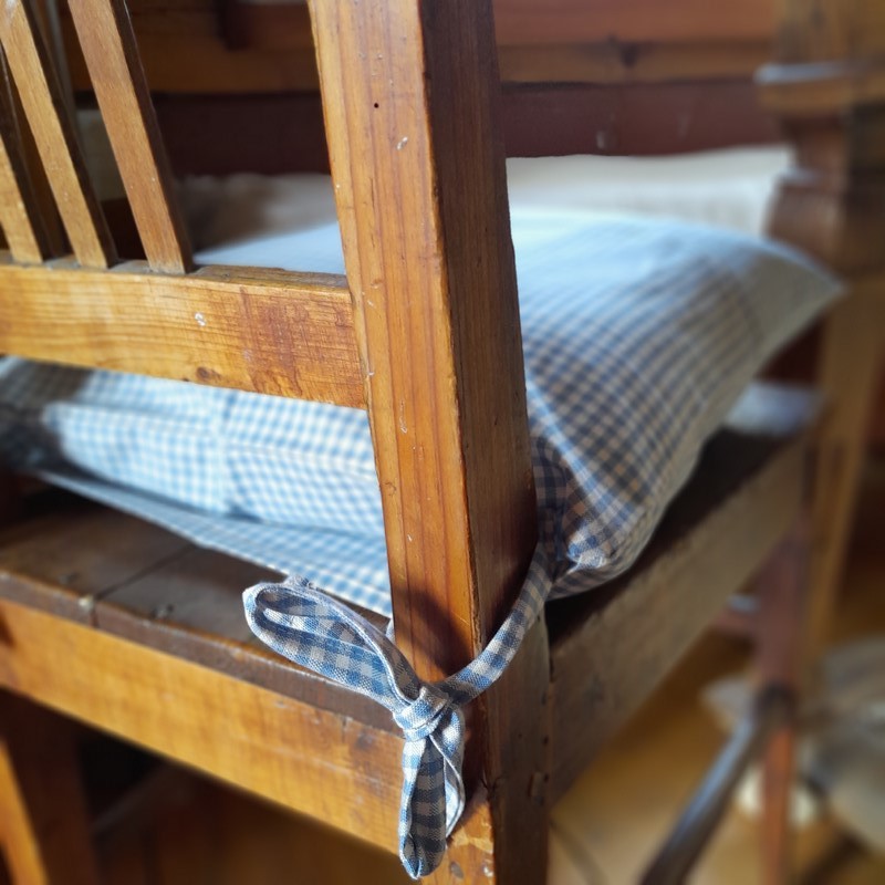 Potah na sedák - sv. modrý (kostky malé)