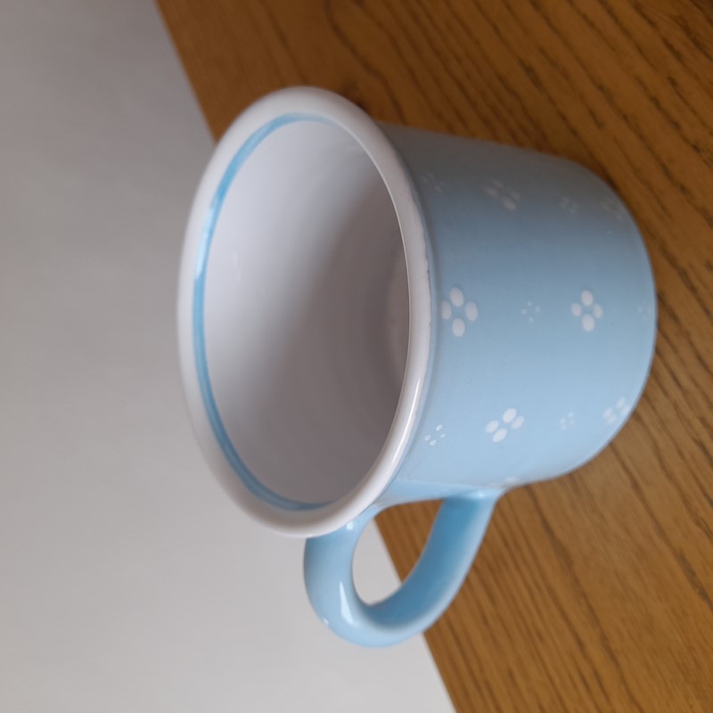 Kafáč 250 ml světle modrý