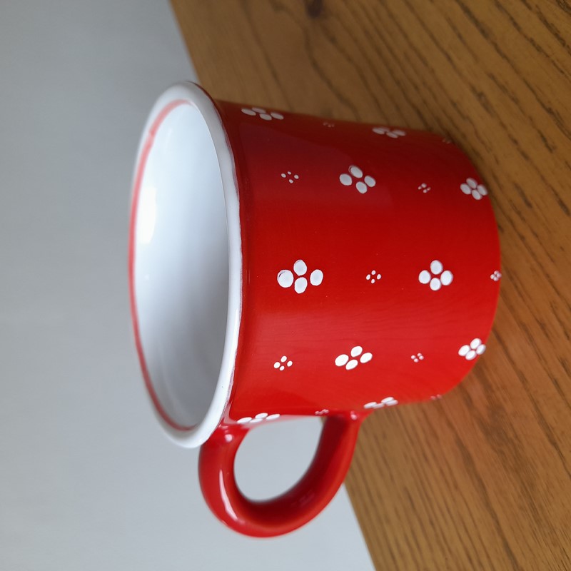 Kafáč 250 ml červený