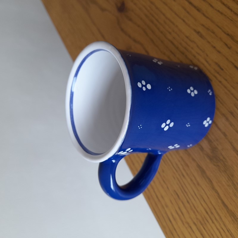 Rovný hrnek 150 ml modrý