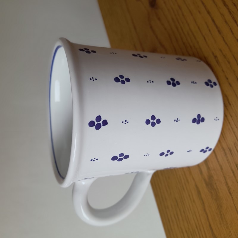 Rovný hrnek 350 ml bílý