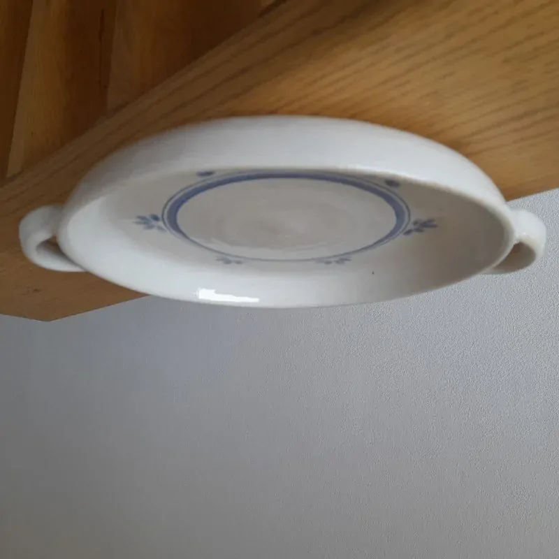 Zapékací tác bílý 25 cm