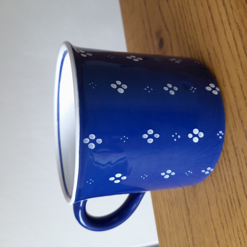 Kafáč 500 ml modrý