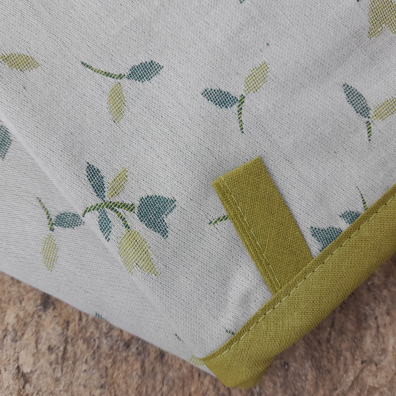 Chňapka - zelené tulipánky