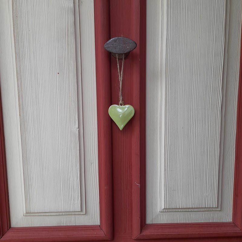 Smaltované srdíčko