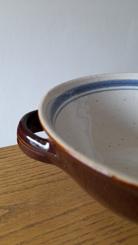 Miska s uchy hnědá vyšší