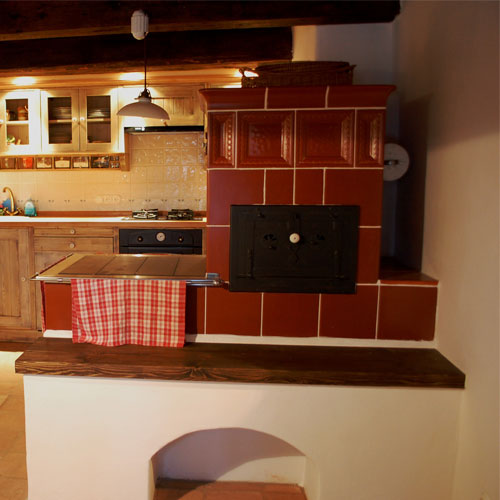 Kachlová kamna č. 12