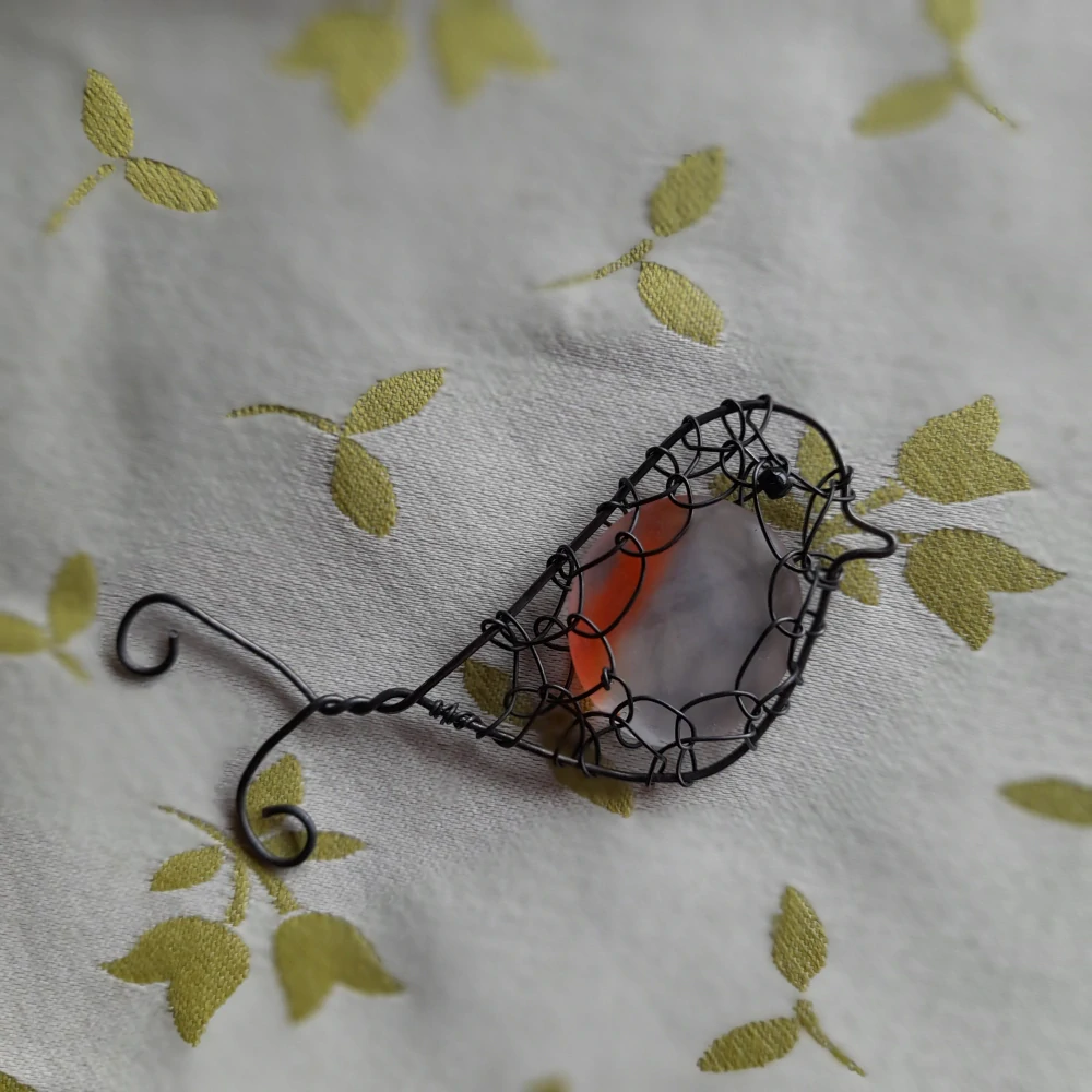 Ptáček menší oranžový