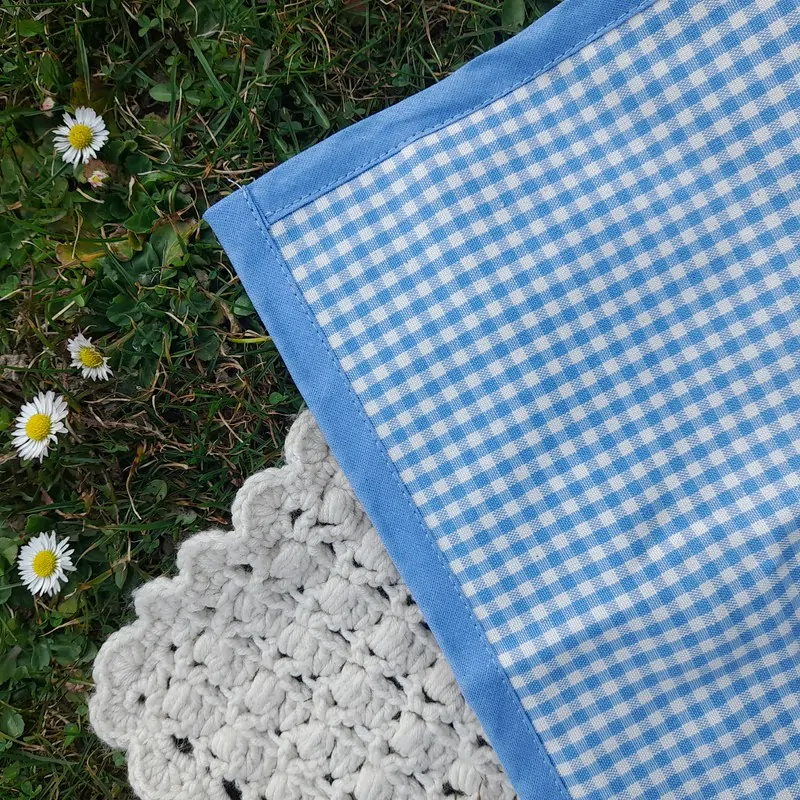 Polštářek - sv. modrý (kostky malé)