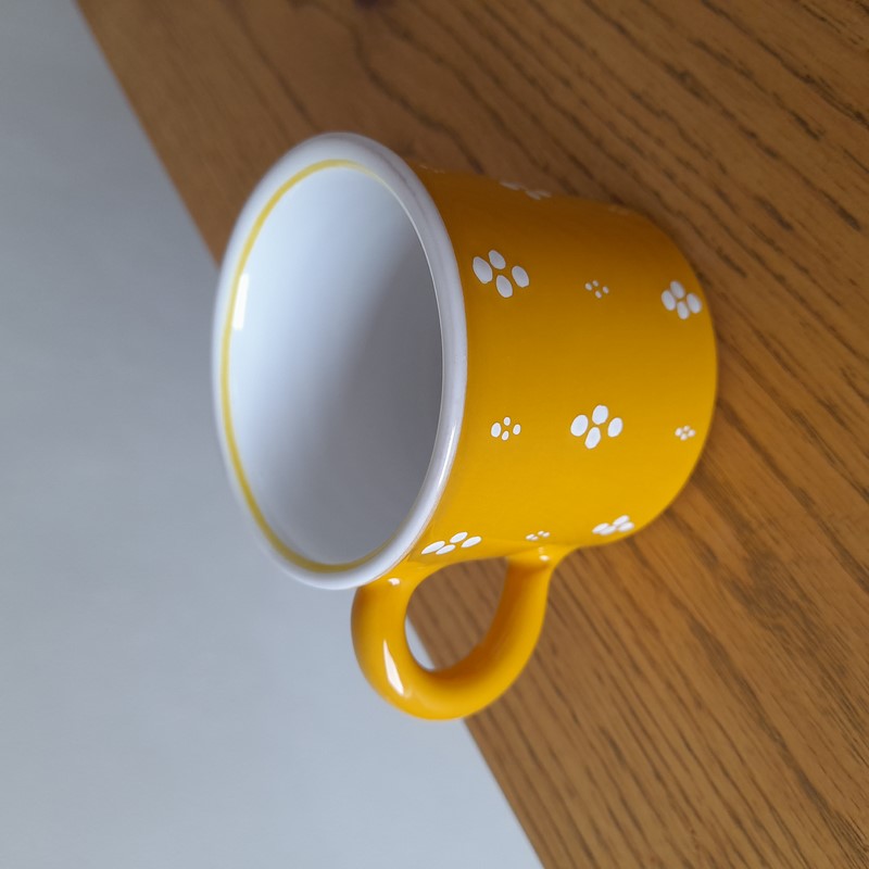 Kafáč 100 ml žlutý