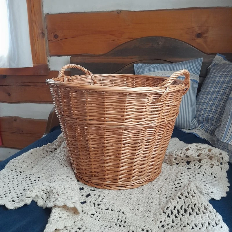 Koš 40 bramborák světlý