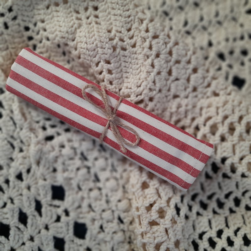 Utěrka červená (velký pruh)