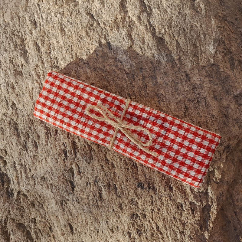 Utěrka červená (kostky malé)