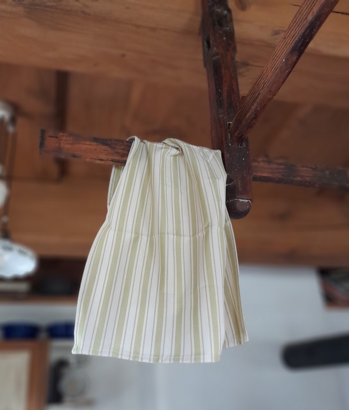 Utěrka sv. zelená (pruhy velké)