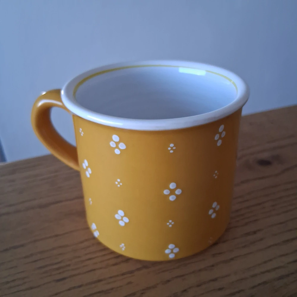 Kafáč 250 ml žlutý