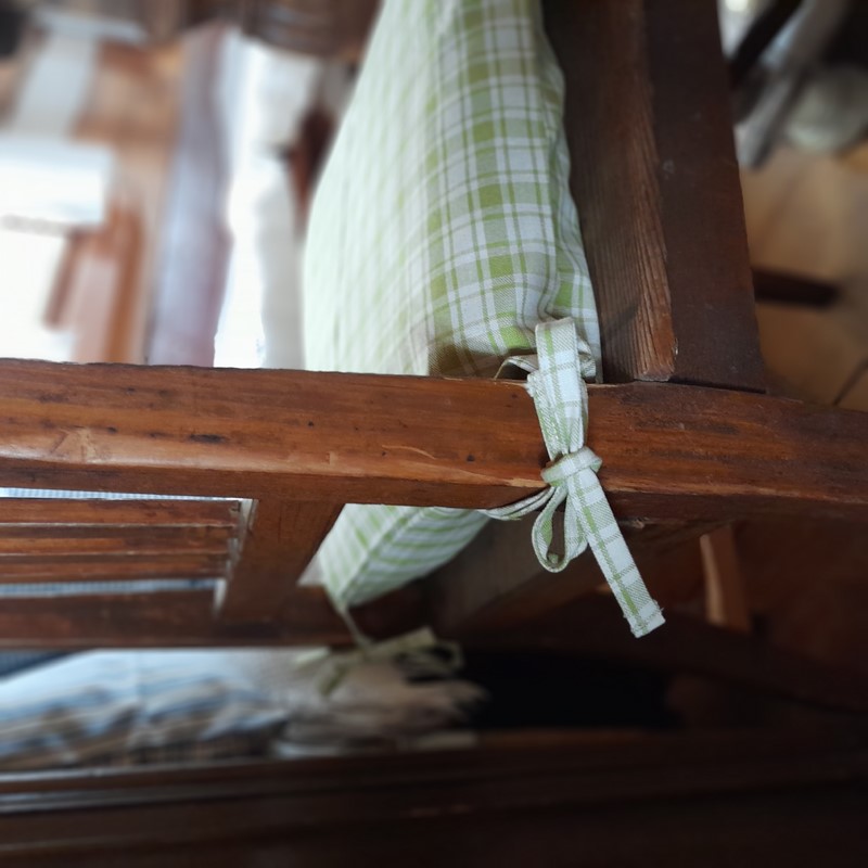 Potah na sedák - sv. zelený (kostky velké)