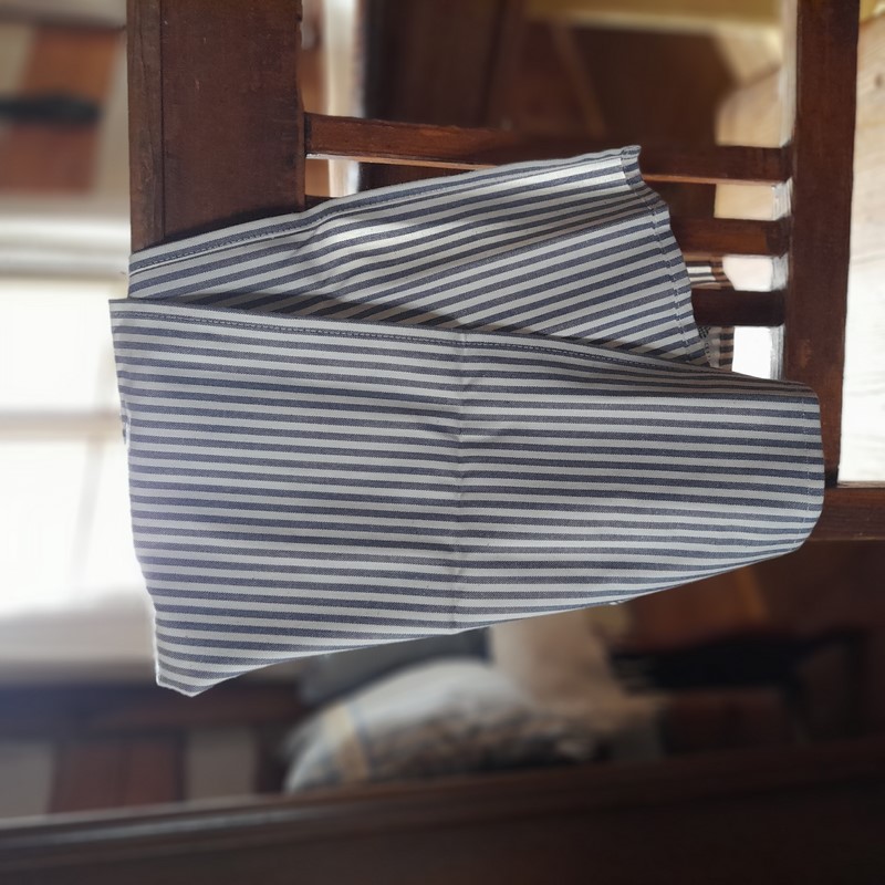 Utěrka tm. modrá (pruhy malé)