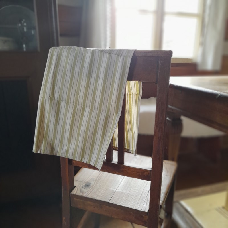 Utěrka sv. zelená (pruhy velké)