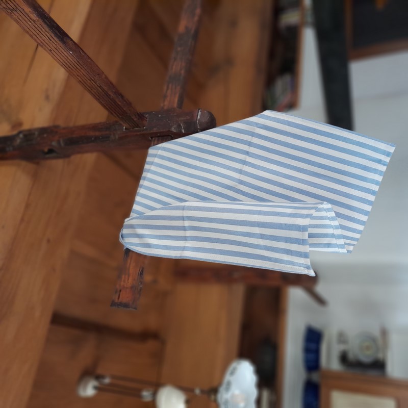 Utěrka sv. modrá s pruhy
