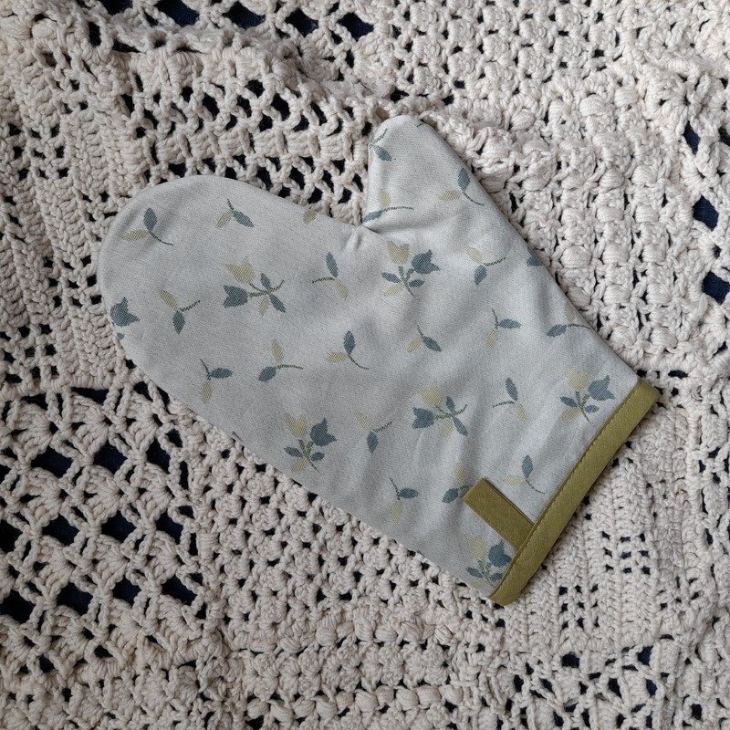 Chňapka - zelené tulipánky