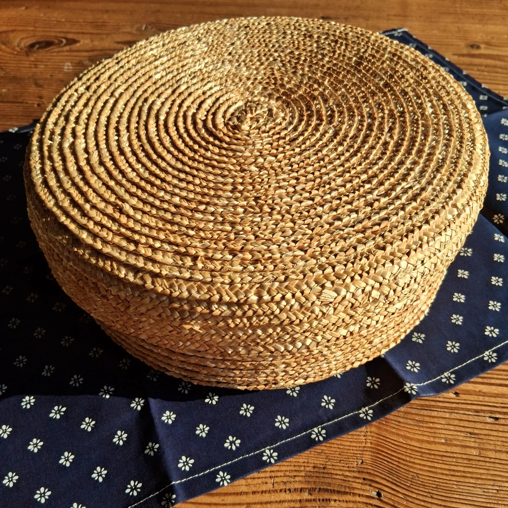 Chlebník kulatý přírodní - modrotisk