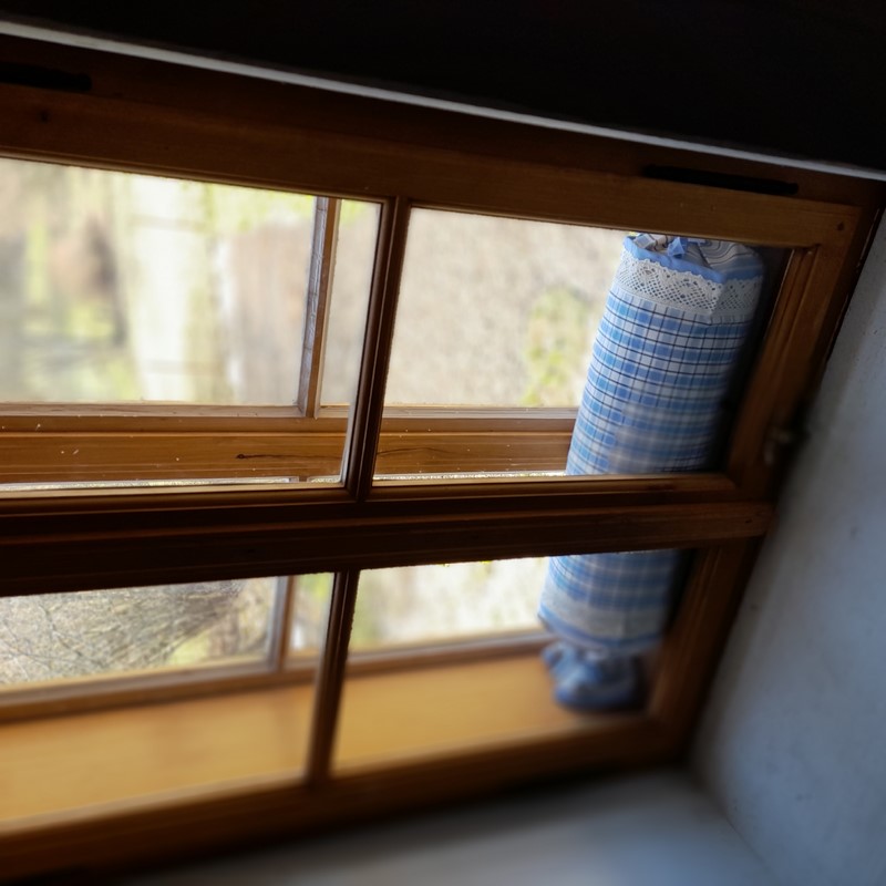 Potah na váleček kombinovaný - sv. modrý (kostky velké)