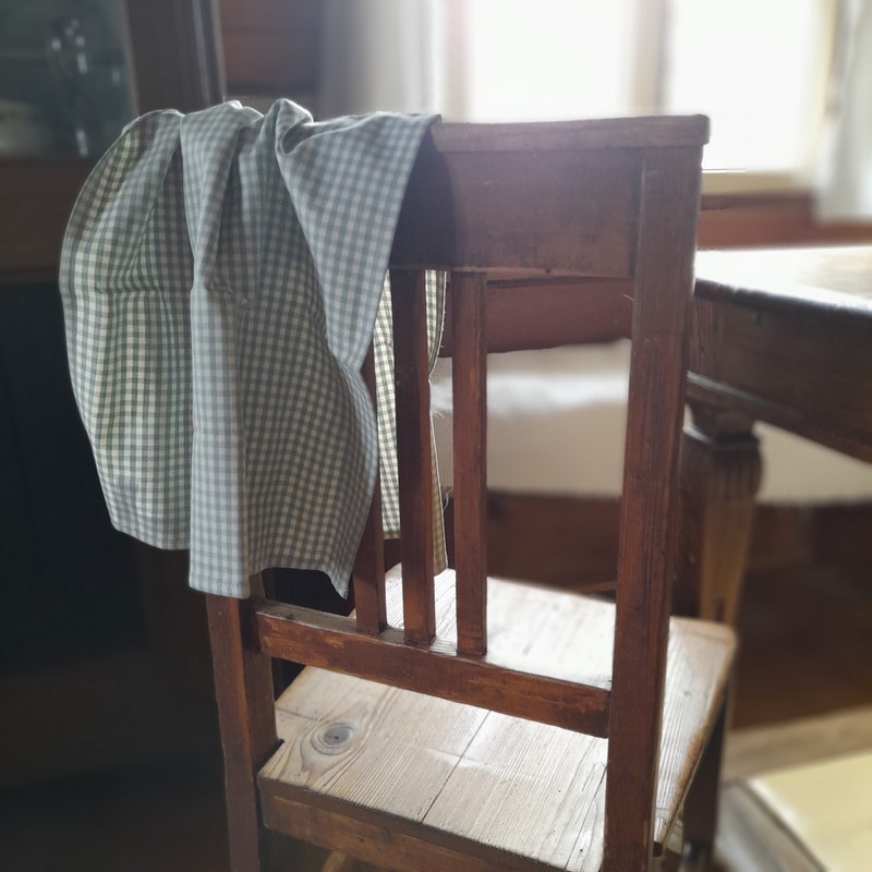 Utěrka starozelená (kostky malé)