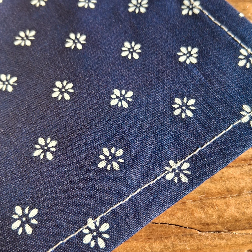 Chlebník kulatý přírodní - modrotisk