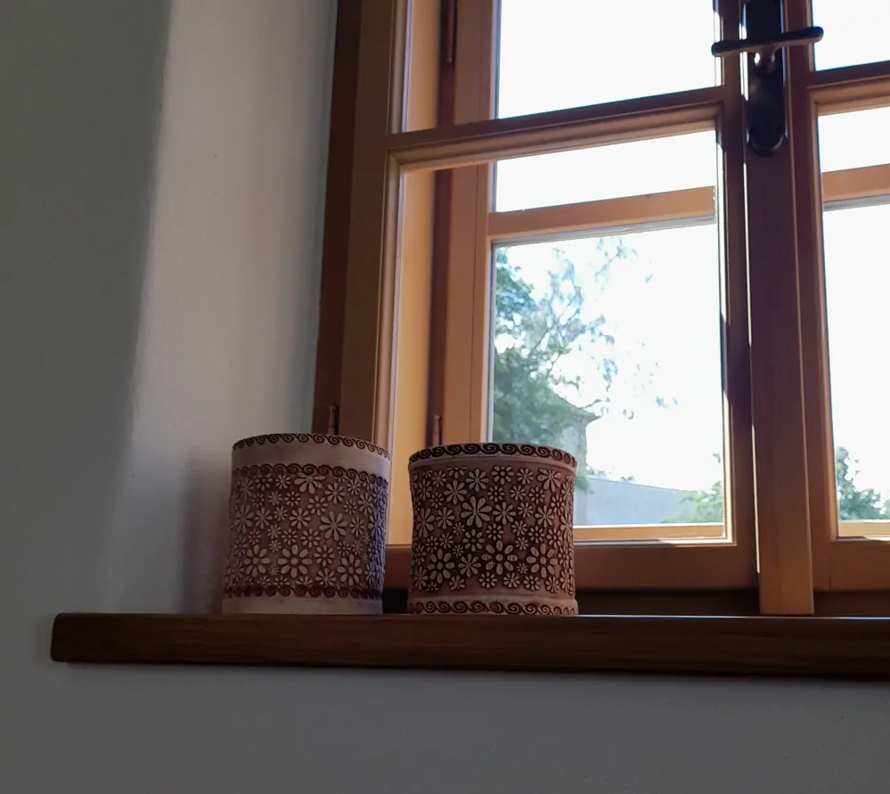 Obal na květináč hnědý II