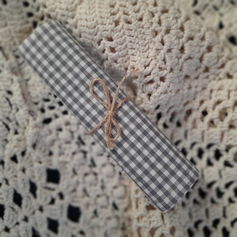 Utěrka šedá (kostky malé)