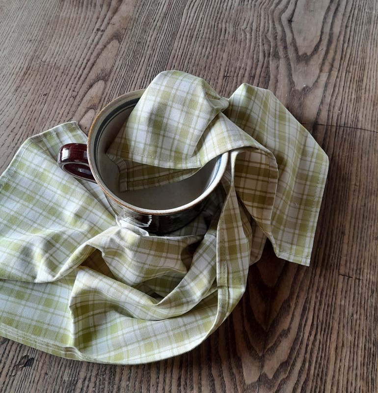 Utěrka sv. zelená (kostky velké)