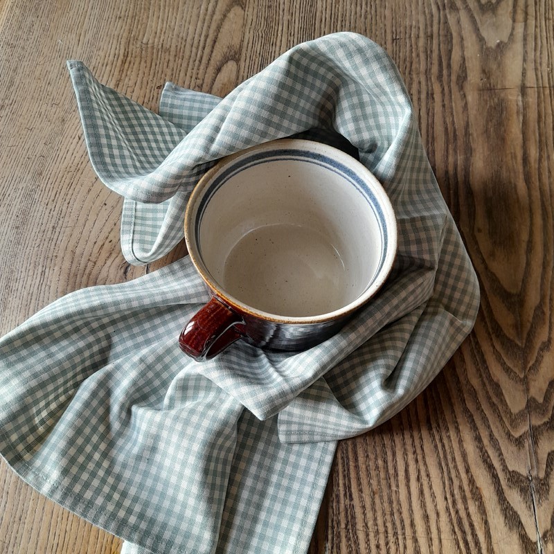 Utěrka starozelená (kostky malé)