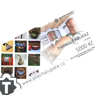 Dárkový poukaz v hodnotě 5 000,- Kč